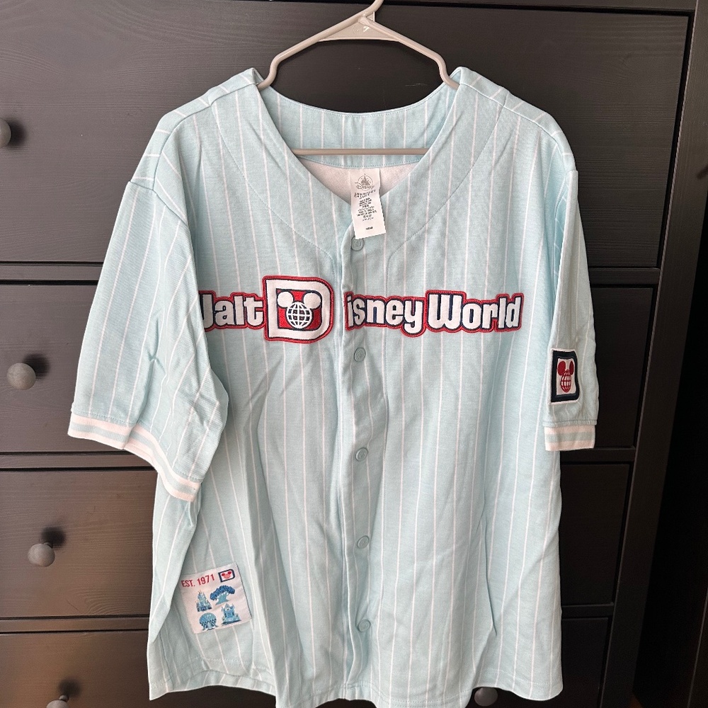 Disney World baseball jersey